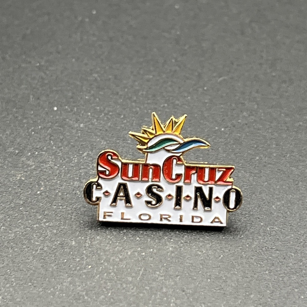 Sun Cruz Casino‎ Florida Lapel Hat Pin